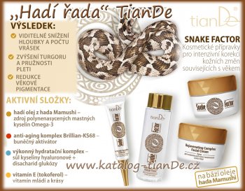 TianDe - řada s hadím tukem